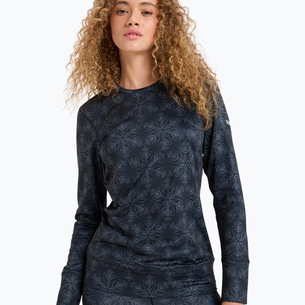 Bluza termoaktywna damska ROXY Daybreak Brushed. Czarne bluzy damskie Roxy, l, bez wzorów, z elastanu, sportowe, bez ramiączek, bez kaptura. Za 219.99 zł.