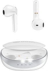 Słuchawki Boya SŁUCHAWKI BEZPRZEWODOWE BOYA BY-AP100-W TWS BT 5.1. Słuchawki bezprzewodowe Boya. Za 121.00 zł.
