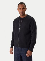 Jack & Jones Kardigan Scope 12286797 Czarny Relaxed Fit. Czarne swetry męskie Jack & Jones, l, bez wzorów, z syntetyku, bez kołnierzyka, bez ramiączek. Za 269.99 zł.