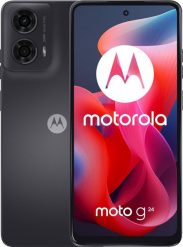 Smartfon Motorola Moto G24 4/128GB Grafitowy (80337790738090). Szare smartfony Motorola. Za 493.99 zł.