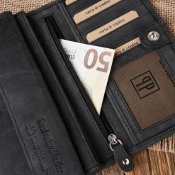 Zestaw prezentowy ZUP-99-BL portfel damski skórzany T-01-BL brelok do kluczy vintage T-85-BL. Portfele damskie Paolo Peruzzi. Za 168.93 zł.