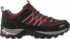 Buty trekkingowe damskie CMP CMP Rigel Low WP 3Q13246-H910 Bordowe 39. Czerwone obuwie trekkingowe damskie CMP, bez zapięcia. Za 400.00 zł.
