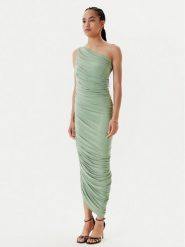 NORMA KAMALI Sukienka koktajlowa KK1253PL287835 Zielony Slim Fit. Zielone sukienki damskie Norma Kamali, l, bez wzorów, z syntetyku, wizytowe, bez kołnierzyka, bez ramiączek. Za 1,279.00 zł.