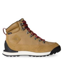 Trekkingi The North Face. Brązowe obuwie trekkingowe damskie The North Face, bez zapięcia. Za 549.99 zł.
