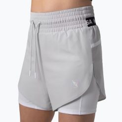 Spodenki treningowe damskie Hayabusa Mid Rise Layered. Szare stroje kąpielowe damskie HAYABUSA, s, bez wzorów. Za 299.99 zł.