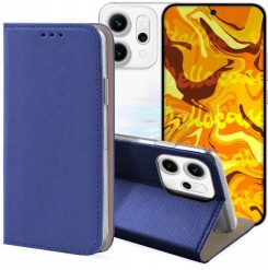 ETUI Z KLAPKĄ DO OPPO RENO14 GRANATOWE ZAMYKANE MAGNETYCZNE OCHRONNE KABURA. Kamery sportowe GOPRO. Za 29.99 zł.