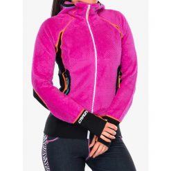 Bluza z kapturem damska Crazy Pull Inspire. Czerwone bluzy damskie CRAZY, l, bez wzorów, sportowe, bez ramiączek, z kapturem. Za 844.99 zł.