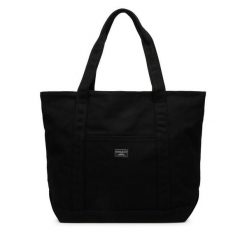 Torebka Guess Jeans. Czarne shopperki damskie Guess Jeans, z aplikacjami, z jeansu, bez dodatków. Za 255.99 zł.