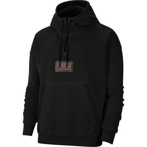 Bluza sportowa męska Nike M J 23ENG Flc PO Hoodie. Czarne bluzy sportowe męskie Nike, m, bez wzorów, z kapturem, do biegania. Za 489.00 zł.