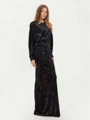 PINKO Sukienka wieczorowa 104497 A29L Czarny Slim Fit. Czarne sukienki damskie Pinko, l, bez wzorów, z syntetyku, wizytowe, bez kołnierzyka, bez ramiączek. Za 1,199.00 zł.