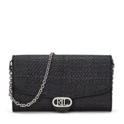 Torebka LAUREN RALPH LAUREN. Czarne torebki do ręki damskie Lauren Ralph Lauren, bez wzorów, bez dodatków. Za 559.99 zł.