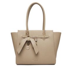 Torebka Nine West. Brązowe shopperki damskie Nine West, bez wzorów, bez dodatków. Za 369.99 zł.