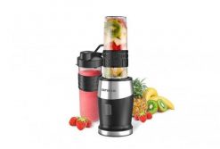 Orava RM-700 smoothie mixér, 500 W, nerezové nože, 23000 RPM, 92 dB, 1 rychlost, 570 ml, stříbrná / černá. Blendery Orava. Za 131.41 zł.