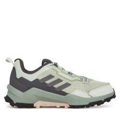 Trekkingi adidas. Szare buty zimowe męskie Adidas, bez wzorów, bez obcasa, bez zapięcia. Za 399.99 zł.