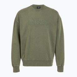 Bluza męska PROSTO Crewneck Sheriff. Zielone bluzy męskie Prosto., m, bez wzorów, bez ramiączek, bez kaptura. Za 199.99 zł.