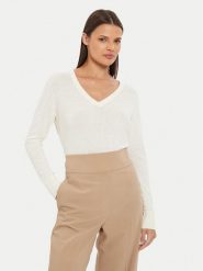 Gant Sweter 4803187 Écru Regular Fit. Swetry nierozpinane damskie GANT, l, bez wzorów, z bawełny, bez kołnierzyka, bez ramiączek. Za 529.99 zł.