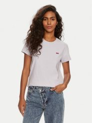 Levi's® T-Shirt Perfect 39185-0321 Niebieski Regular Fit. Niebieskie t-shirty damskie s, bez wzorów, z bawełny, bez kołnierzyka, bez ramiączek. Za 79.99 zł.