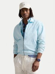 Polo Ralph Lauren Kurtka przejściowa 710961831004 Błękitny Regular Fit. Niebieskie kurtki męskie Polo Ralph Lauren, l, bez wzorów, z bawełny, bez kaptura. Za 939.99 zł.