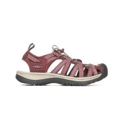 Buty do chodzenia damskie Teva Keen Whisper. Czerwone obuwie trekkingowe damskie Teva, z materiału, bez zapięcia. Za 529.99 zł.