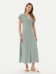 ONLY Sukienka letnia Nova Mollie 15317841 Zielony Regular Fit. Zielone sukienki damskie ONLY, na lato, m, bez wzorów, z wiskozy, bez kołnierzyka, bez ramiączek. Za 119.99 zł.