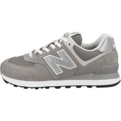 Sneakersy damskie New Balance 574 buty sportowe czarne (WL574EVG). Brązowe obuwie sportowe damskie New Balance, bez wzorów, z materiału, bez zapięcia, trekkingowe, New Balance 574. Za 644.00 zł.