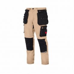 PROCERA Spodnie wielofunkcyjne w kolorze khaki 54. Brązowe spodnie sportowe męskie PROCERA, m, bez wzorów. Za 91.00 zł.