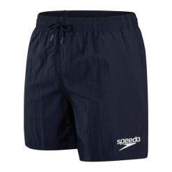 Spodenki szorty kąpielowe męskie Speedo Essentials. Czarne kąpielówki męskie Speedo, m, bez wzorów, z poliesteru. Za 157.27 zł.