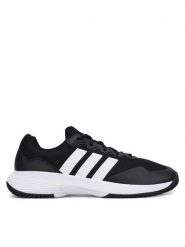 Adidas Buty do tenisa Gamecourt 2 KI0780 Czarny. Czarne buty sportowe męskie Adidas, bez wzorów, z materiału, bez zapięcia, tenisowe. Za 298.99 zł.