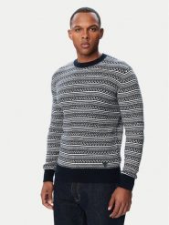 Guess Sweter M6BR2 1Z1371 Granatowy Regular Fit. Niebieskie swetry męskie Guess, m, z aplikacjami, z syntetyku, bez kołnierzyka, bez ramiączek. Za 474.99 zł.
