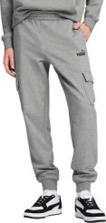 Puma Spodnie męskie Puma ESS No.1 Logo Cargo Pants FL szare 682660 03 2XL. Szare spodnie sportowe męskie Puma, m, bez wzorów. Za 233.24 zł.