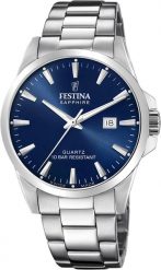 Zegarek Festina Zegarek męski Festina F20024-3 srebrny. Szare zegarki męskie Festina, bez wzorów, srebrne. Za 617.00 zł.
