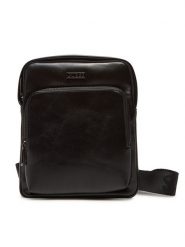 Guess Saszetka HMBOCA P5323 Czarny. Czarne saszetki i nerki męskie Guess, z aplikacjami, ze skóry. Za 269.99 zł.