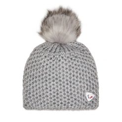 Czapka Rossignol. Szare czapki damskie Rossignol, na zimę, bez wzorów. Za 209.99 zł.