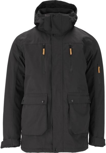 Kurtka Whistler Wander W-Pro 10000. Czarne kurtki męskie Whistler, na zimę, m, bez wzorów, z materiału, klasyczne, bez kaptura. Za 415.50 zł.