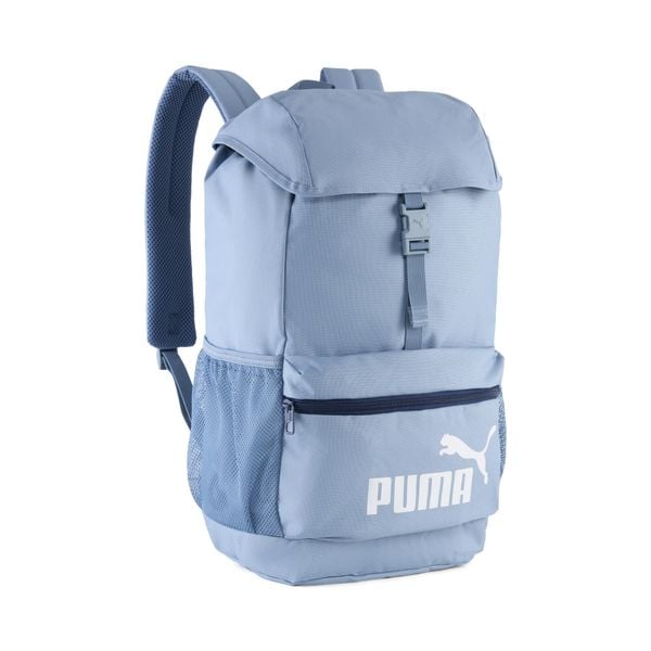 Plecak Phase z wypukłą klapą 20 l PUMA. Niebieskie plecaki męskie Puma, bez wzorów, sportowe. Za 139.00 zł.