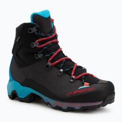 Buty trekkingowe damskie La Sportiva Aequilibrium Trek GTX. Szare obuwie trekkingowe damskie La Sportiva, z gore-texu, przed kolano, bez zapięcia. Za 1,259.00 zł.