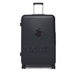 Walizka duża Beverly Hills Polo Club. Niebieskie walizki damskie Beverly Hills Polo Club, bez wzorów, duże. Za 399.99 zł.