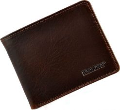 Bartex BARTEX 1007M skórzany portfel męski Slim 1007M. Portfele męskie Bartex, bez wzorów. Za 99.00 zł.