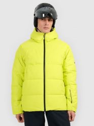 4F Kurtka narciarska membrana 5000 męska - zielona 3XL. Zielone kurtki sportowe męskie 4F, na zimę, m, bez wzorów, bez kaptura, narciarskie. Za 499.99 zł.