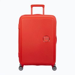 Walizka podróżna American Tourister Soundbox 67 81. Brązowe walizki damskie American Tourister, bez wzorów, duże. Za 659.99 zł.