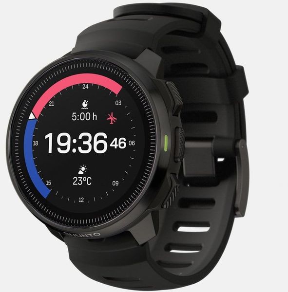 Zegarek sportowy Suunto Ocean All Black (SS050982000). Czarne zegarki sportowe Suunto, bez wzorów. Za 2,939.00 zł.