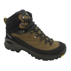 Buty trekkingowe męskie Grisport Marrone Scuro Nabuk. Brązowe buty zimowe męskie Grisport, bez wzorów, z gumy, za kostkę, bez obcasa, bez zapięcia. Za 643.00 zł.