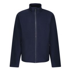 Męski Polar Z Suwakiem Honestly Made. Niebieskie bluzy sportowe męskie Regatta, na zimę, l, bez wzorów, z polaru, bez kaptura, trekkingowe. Za 142.99 zł.