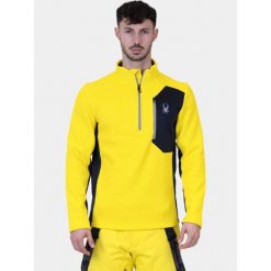 Sweter męski Spyder Bandit HZ. Czarne swetry męskie Spyder, m, bez wzorów, z polaru, sportowe, bez kołnierzyka, bez ramiączek. Za 539.00 zł.