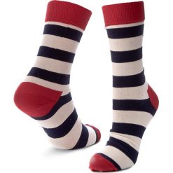 Skarpety Wysokie Unisex HAPPY SOCKS - SA01-045 Kolorowy. Białe skarpetki damskie Happy Socks, bez wzorów, z bawełny. Za 34.90 zł.