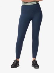 Legginsy damskie Fjallraven High Coast Tights. Niebieskie legginsy damskie Fjällräven, bez wzorów, z materiału. Za 467.49 zł.