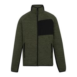 Bluza Męska Salzance Fleece Top. Zielone bluzy męskie Regatta, na zimę, m, bez wzorów, sportowe, bez ramiączek, bez kaptura. Za 112.99 zł.