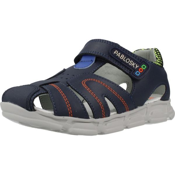 Sandały PABLOSKY 521520P Niebieski. Niebieskie buty zimowe męskie Pablosky, bez wzorów, z syntetyku, bez zapięcia. Za 214.99 zł.