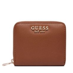Portfel Guess. Brązowe portfele damskie Guess. Za 219.99 zł.