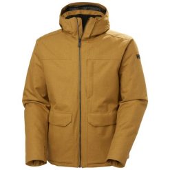 Kurtka wodoodporna z kapturem Helly Hansen Chill 3.0. Brązowe kurtki męskie Helly Hansen, m, bez wzorów, z kapturem. W wyprzedaży za 802.10 zł.